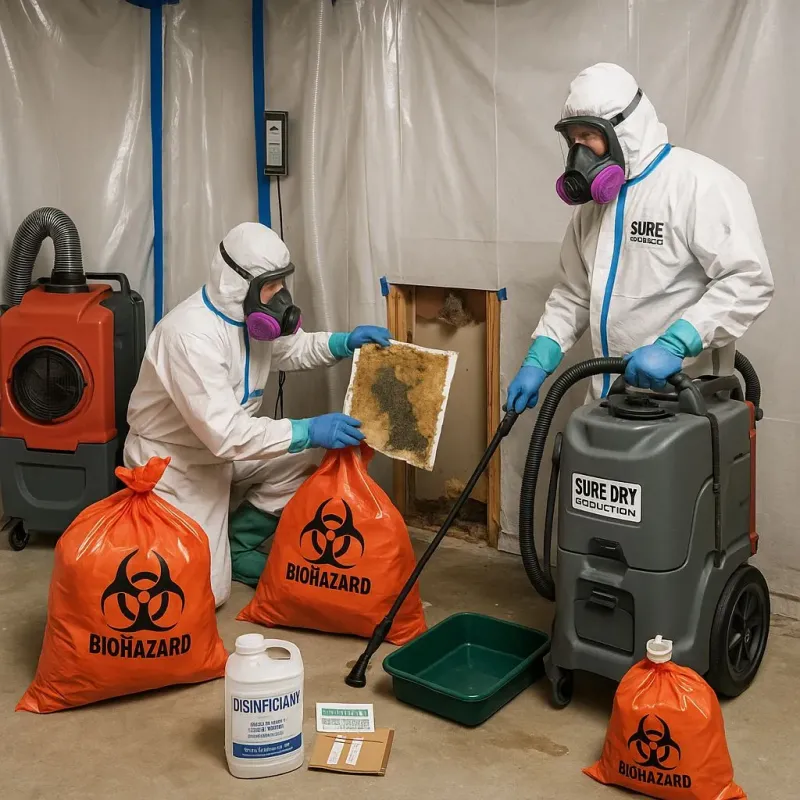 Contaminated Water Handling Protocols process in Paw Paw Lake, MI