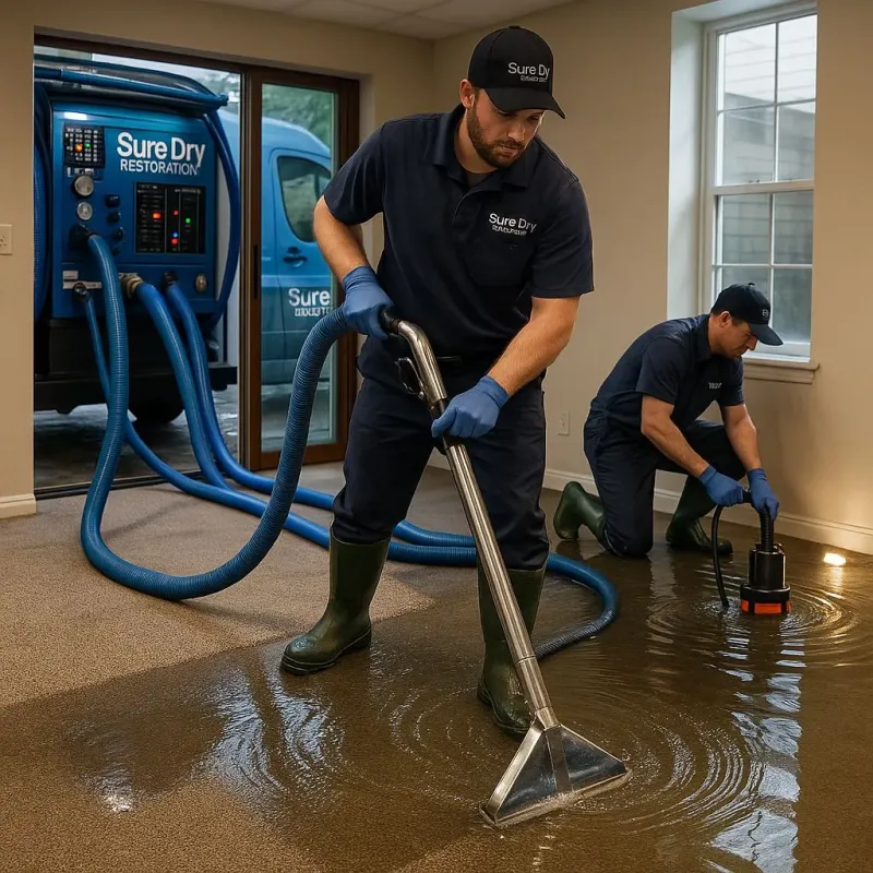 Water Extraction and Removal process in Paw Paw Lake, MI